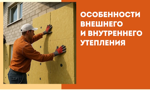 Какие особенности внешнего и внутреннего утепления в Климовске