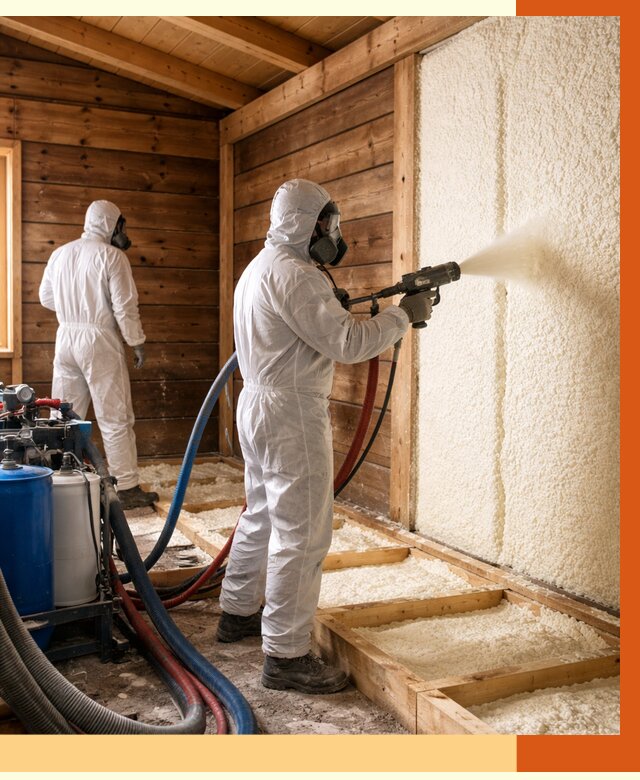 Утепление бани ппу в Климовске под ключ от 4254 руб./м2 | ТепломастерКлс - напыление и монтаж ппу