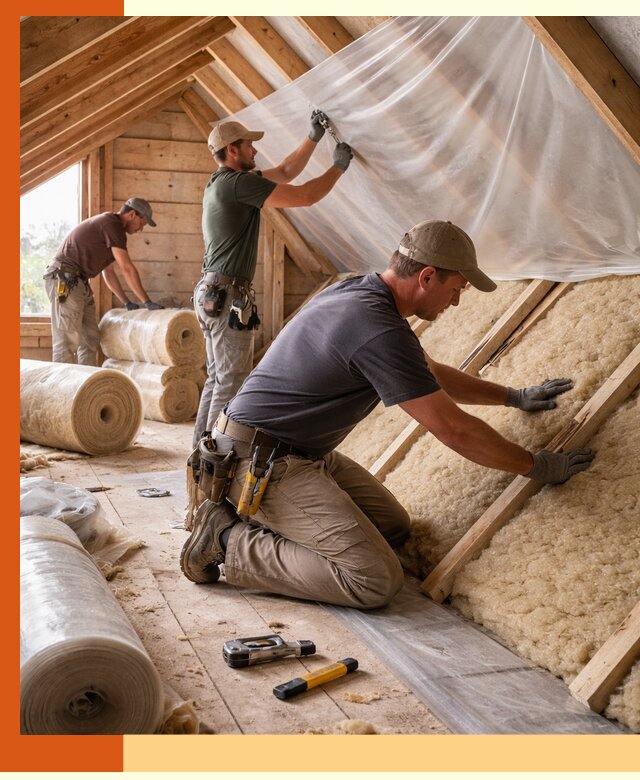 Утепление крыши изнутри в Климовске: профессионально и надежно