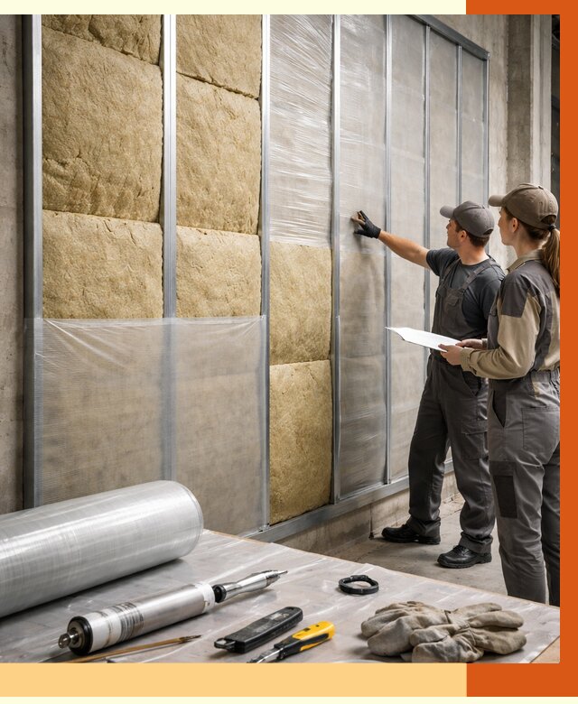 Утепление склада химсырья в Климовске от 4558 руб. под ключ | ТепломастерКлс