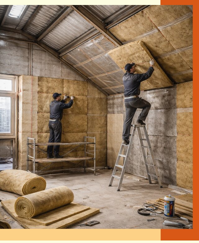 Утепление цеха под ключ в Климовске от 187368 руб./м2 — теплоизоляция цеха | ТепломастерКлс