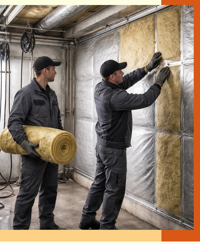 Утепление автомойки в Климовске от 8609 руб./м2 — комплексное утепление под ключ | ТепломастерКлс