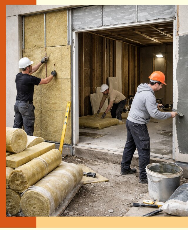 Утепление торгового павильона в Климовске — качественно и энергоэффективно