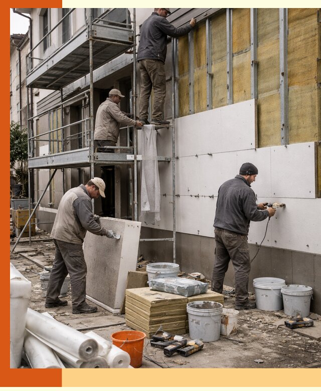 Утепление гостиницы под ключ в Климовске с гарантией качества