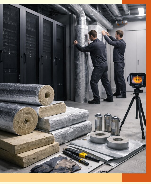 Утепление серверной в Климовске от 8609 руб./м² — комплексно под ключ | ТепломастерКлс