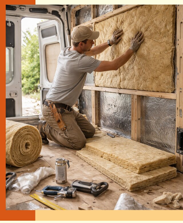 Утепление кемпера под ключ в Климовске с гарантией качества