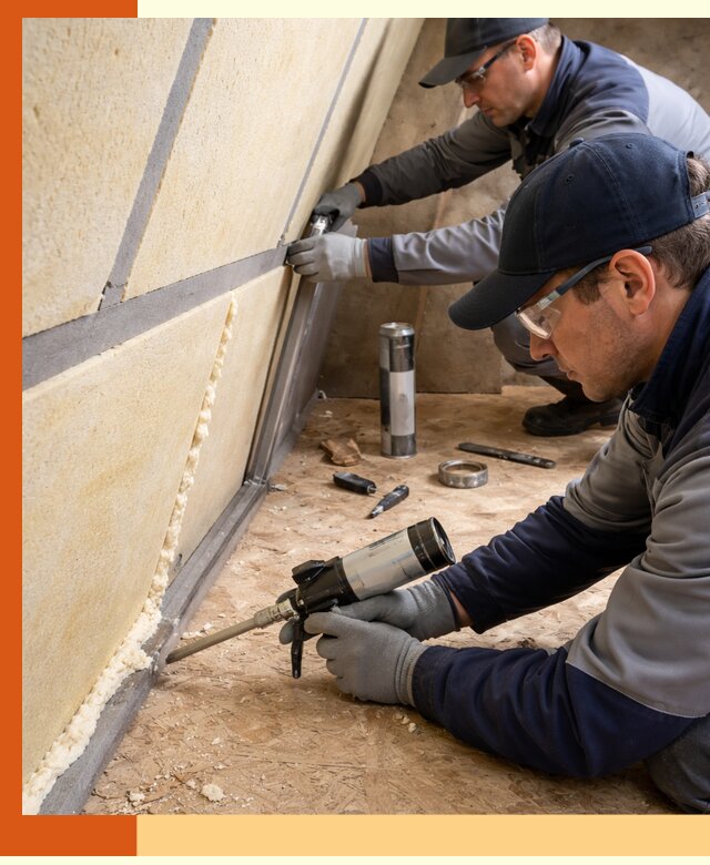 Герметизация стыков ППУ в Климовске — надежное уплотнение швов