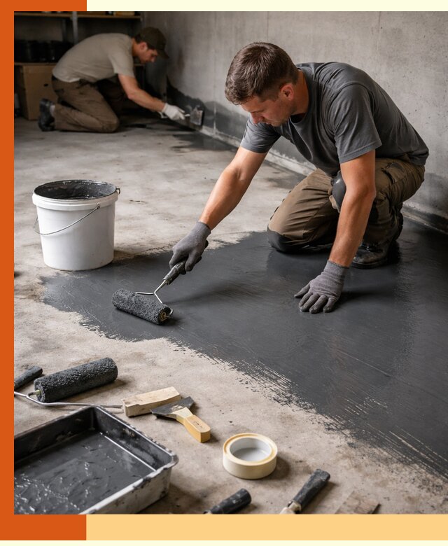Гидроизоляция гаражного пола в Климовске — надежная защита от влаги