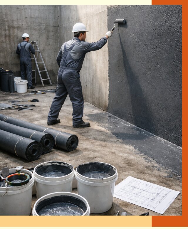 Гидроизоляция резервуара в Климовске от 121536 руб. под ключ | ТепломастерКлс