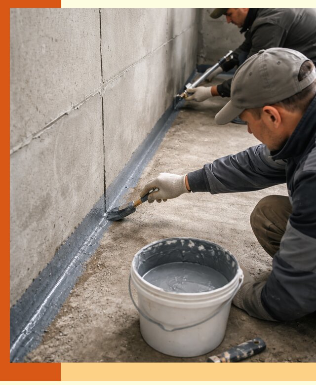 Гидроизоляция швов зданий и конструкций в Климовске