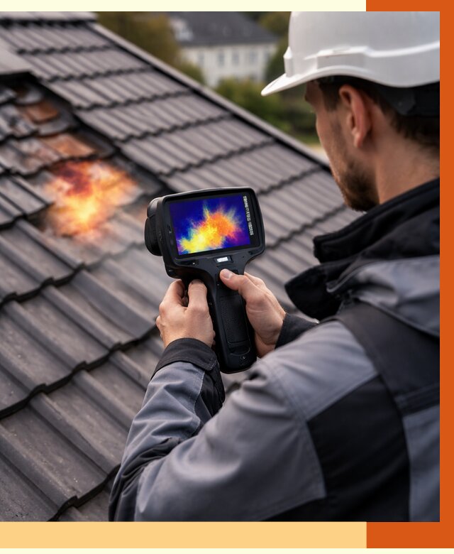 Тепловизионное обследование кровли в Климовске от 4558 руб. — ТепломастерКлс под ключ