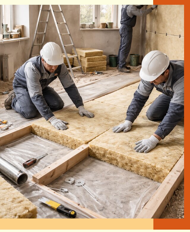 Восстановление теплоизоляции в Климовске от 8609 руб. — ремонт утепления под ключ | ТепломастерКлс