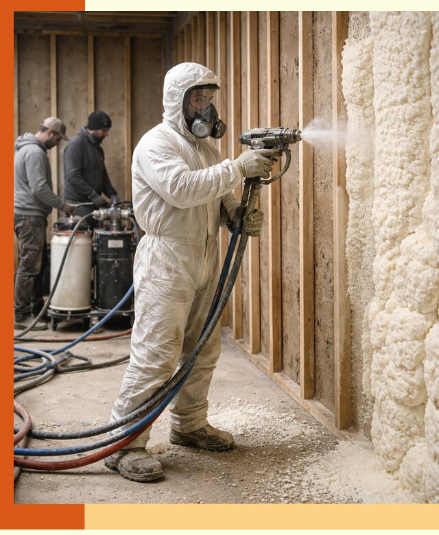 Обучение напылению ППУ: курсы для специалистов в Климовске