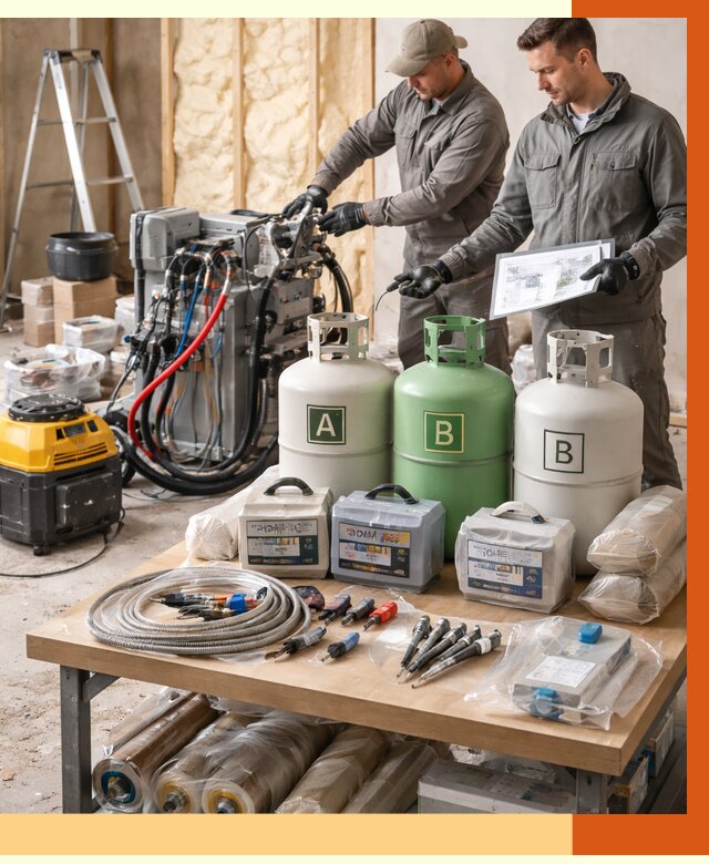 Продажа компонентов ППУ с консультацией в Климовске от 4254 руб. | ТепломастерКлс